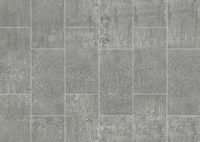 Matériel qui respecte l'environnement de film décoratif de PVC de grain de marbre de pierre par la stratification plate