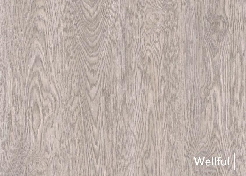 Le film décoratif de PVC de plancher de LVT imperméabilisent le bois de chêne de 0.07mm
